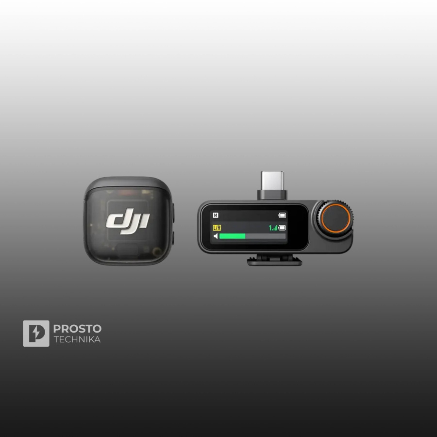 Беспроводной микрофон DJI Mic 3 (1 TX + 1 RX)